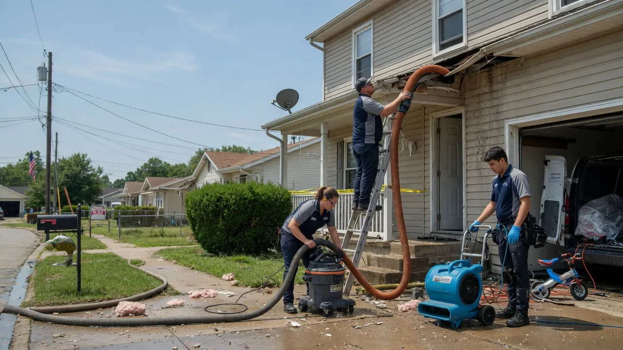 Water Damage Restoration in Scott Air Force Base, IL near me